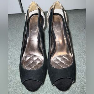 Alfani step n flex open toe heel